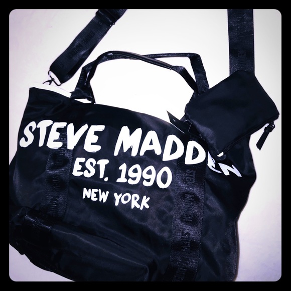 steve madden gym bag